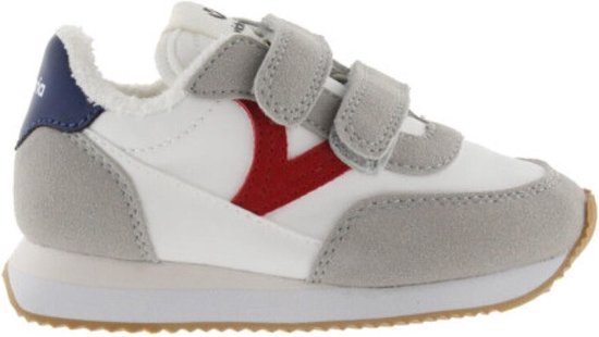Victoria Jongens Sneaker Wit/rojo | Maat: 29