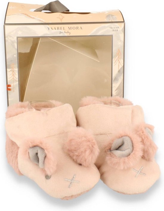 Ysabel Mora Meisjes Pantoffel Combi | Rose | Maat: 24/25