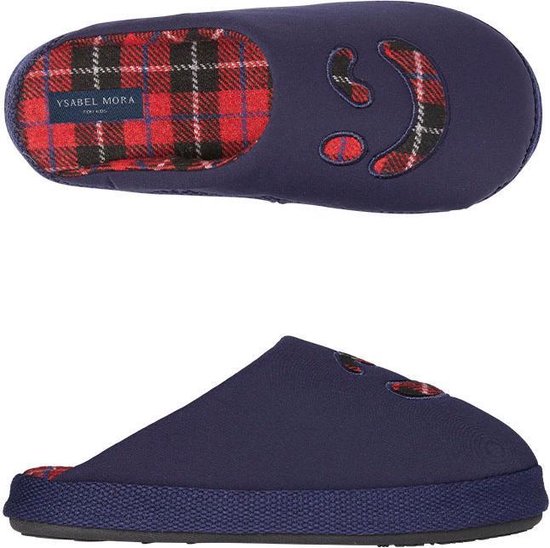 Ysabel Mora jongens pantoffel blauw BLAUW 28/29
