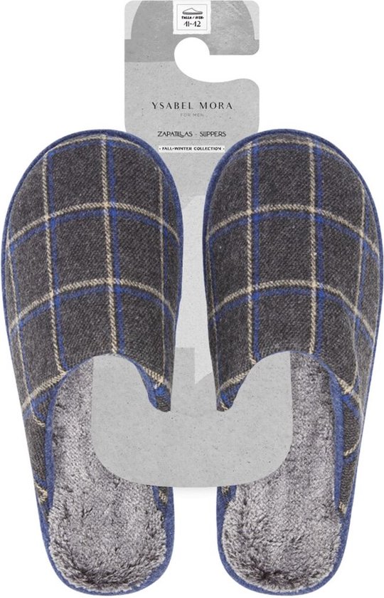 Ysabel Mora Zapatillas Blauw Grijs | Grau | Maat: 41/42