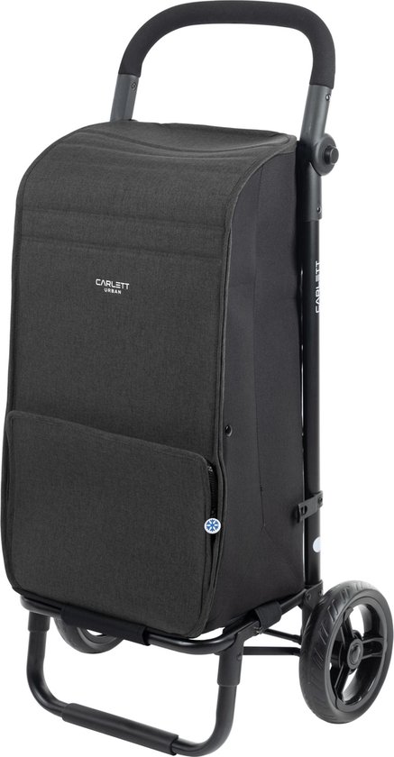 Carlett Boodschappen Trolley Urban 108x48x37 cm - Volcano Black - 38 l