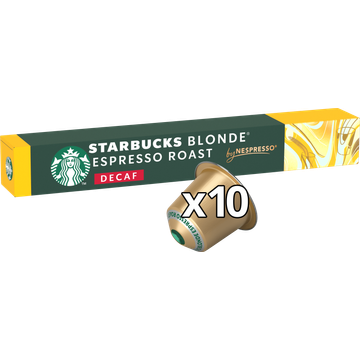 Starbucks Blonde espresso roast decaf capsules  reserveren 