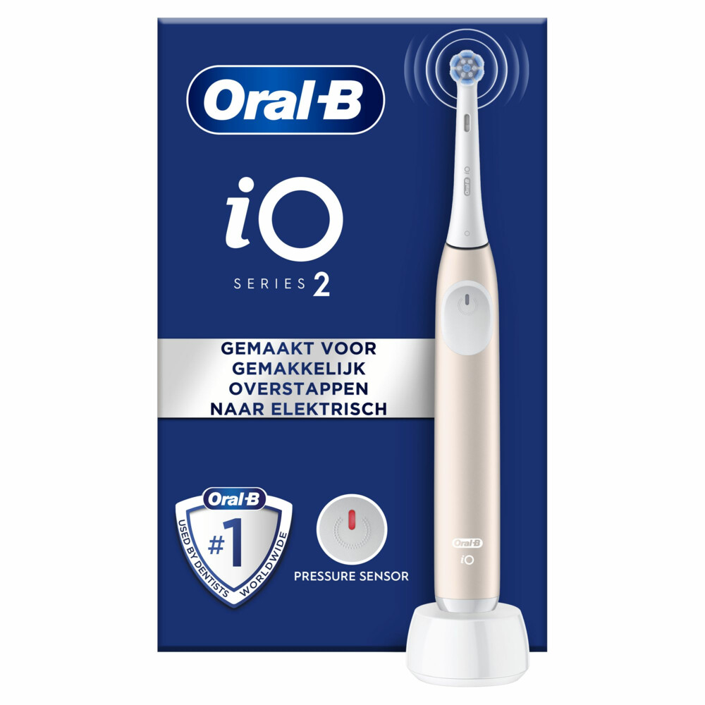 Oral-B iO2 Elektrische Tandenborstel - Calm Roze - 1 stuk