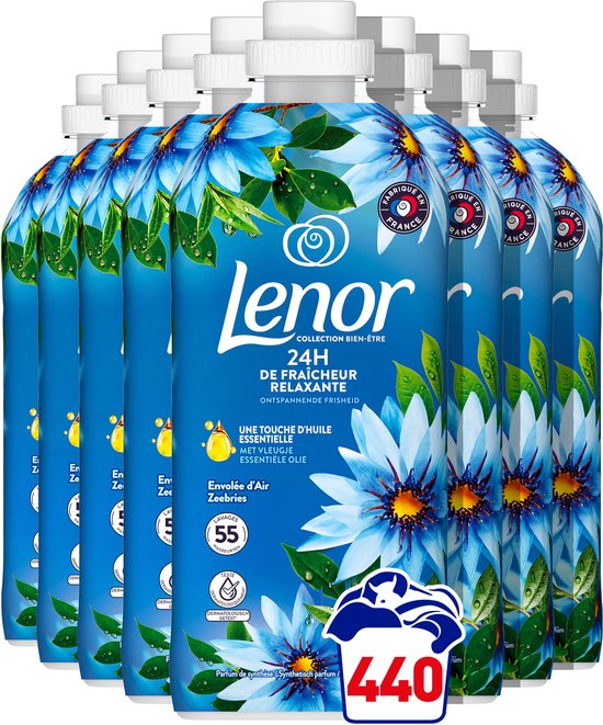 Lenor Wasverzachter Zeebries - 8 x 55 Wasbeurten