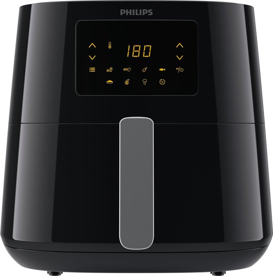 Philips Airfryer Essential 3000 Series - HD9270/70 - 6,2 liter (XL) - Heteluchtfriteuse - 7 snelkeuze programma's - 90% minder vet