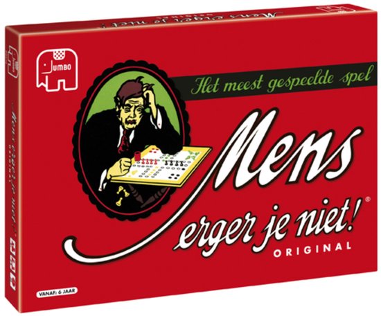 Jumbo - Mens erger je niet! - bordspel