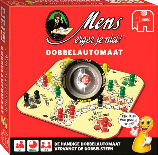 Mens Erger Je Niet Dobbelautomaat
