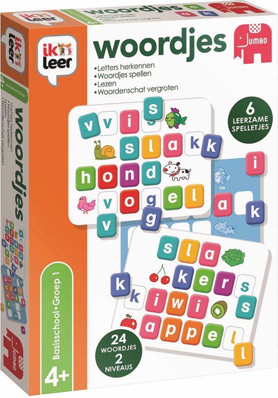 Jumbo - Ik Leer - Woordjes - Educatief spel - Vanaf4 jaar