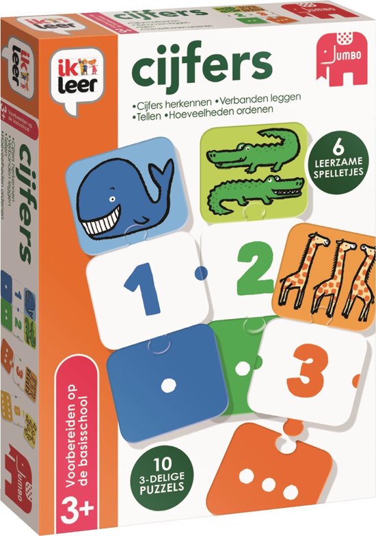 Jumbo - Ik Leer - Cijfers - Educatief spel - Vanaf 3 jaar