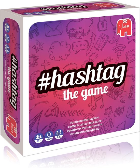 Hashtag het bordspel 8710126197196