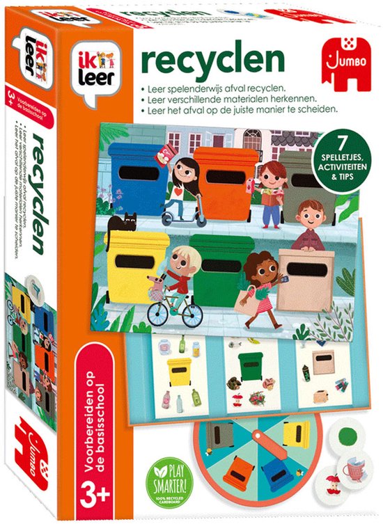 Jumbo - Ik Leer Recyclen - Educatief spel - Vanaf 3 jaar
