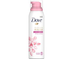 Dove Shower Mousse Rose Oil 200 Schuim