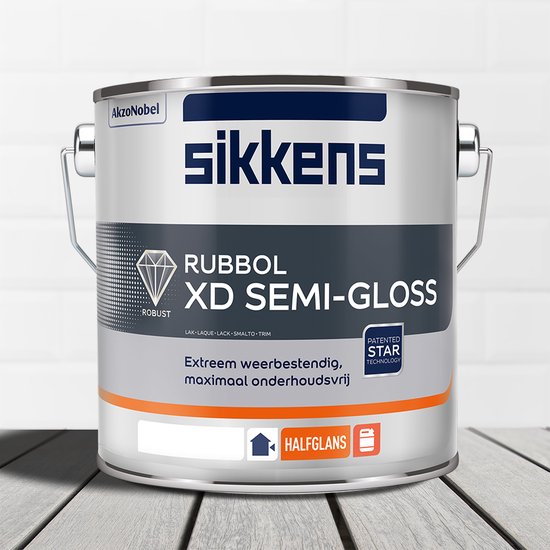 Sikkens Rubbol XD Semi Gloss - Op Kleur Gemengd - 2.5L