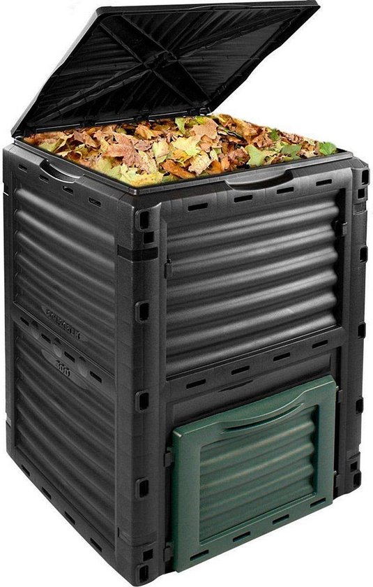 Pro-Garden compostvat grijs 300L - 65x60x80cm