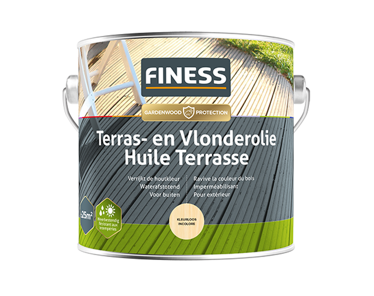Finess Terras- En Vlonderolie - Kleurloos - 0