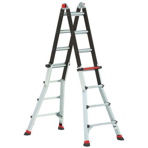 Altrex 503734 Varitrex Tele PRO+ Telescopische Vouwladder - Max. Werkhoogte 4.9m - 4x4 Sporten