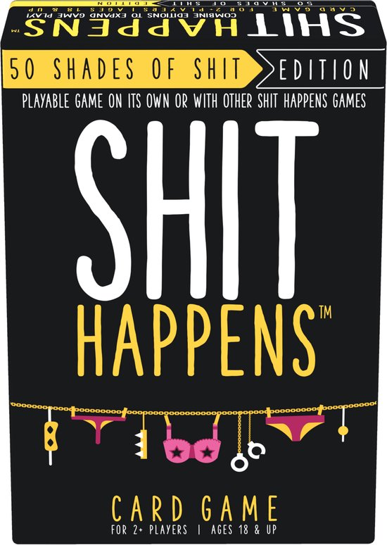 Shit Happens 50 Shades of Shit 18+ - Engelstalig Kaartspel - Partyspel