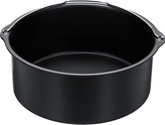 Patisse Taartvorm voor Airfryer 20cm - Hoogte 7cm - Gekarteld - Losse Bodem