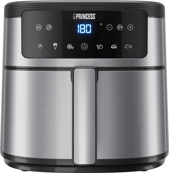 Princess Airfryer Airfryer 6 l 1500 W Met display