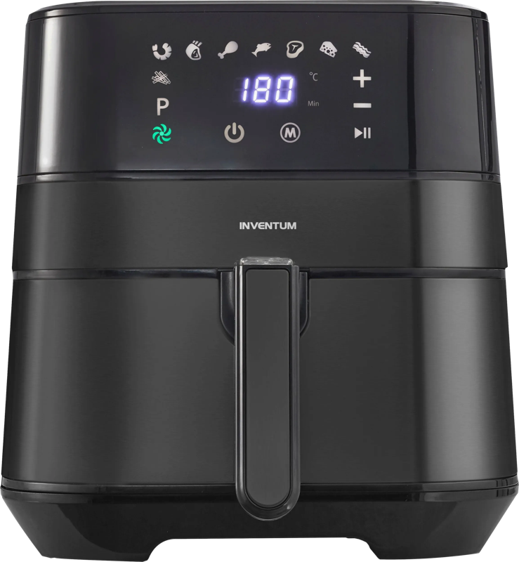 Airfryer Inventum 5 liter zwart