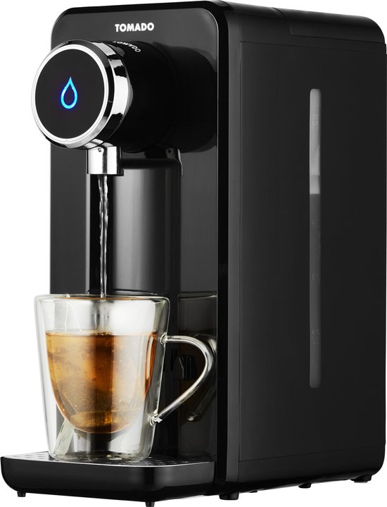 Heetwaterdispenser Tomado 2.5 liter zwart