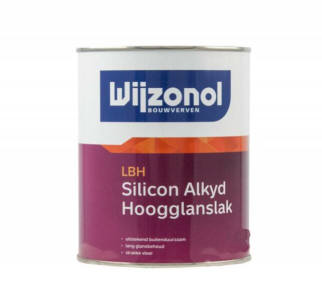 Wijzonol LBH Silicon Alkyd Hoogglanslak - Op Kleur Gemengd - 1L