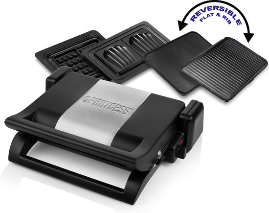 Princess 01.112536.01.002 Grill Elektrisch Anti-aanbaklaag