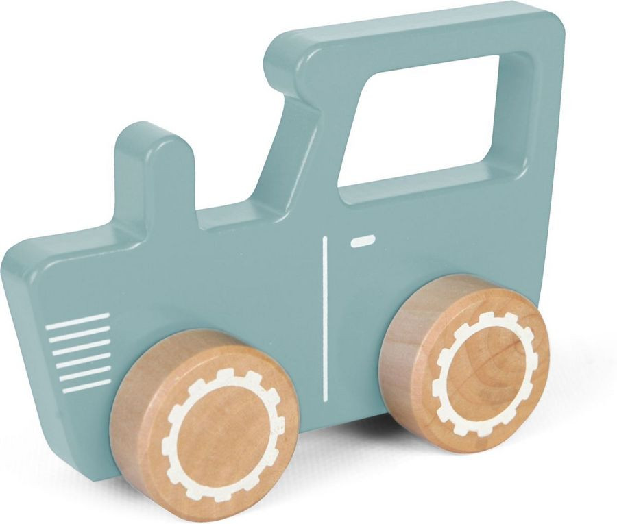 Little Dutch Houten Tractor Blauw