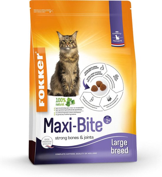 10 kg de nourriture pour chat Maxi-Bite Breeder