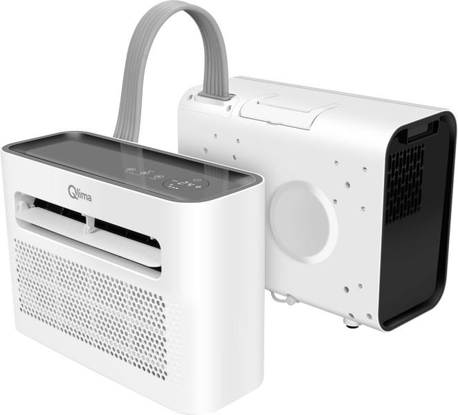 Qlima MS-AC 5001 Split Unit Airconditioner Wit/zwart - 1