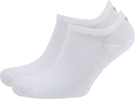 Tommy Hilfiger Sneakersok 2-Pack Wit - maat 43-46