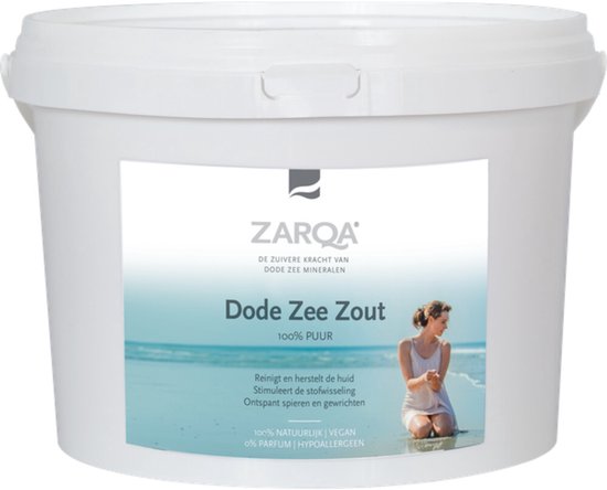 ZARQA 100% Dode Zeezout - 5kg - badzout