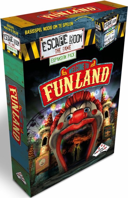 Escape Room The Game Uitbreidingsset Welcome to Funland - Breinbreker