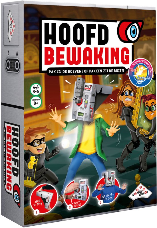 Hoofd bewaking - Actiespel - Winnaar Speelgoed van je het Jaar