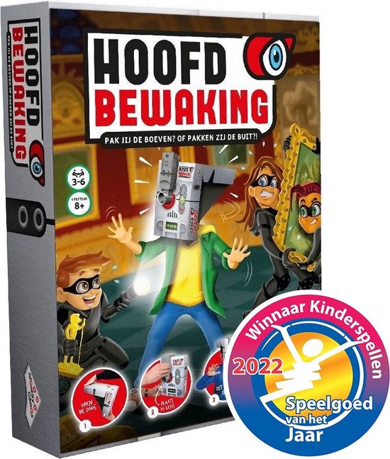 Hoofd bewaking - Actiespel - Winnaar Speelgoed van je het Jaar