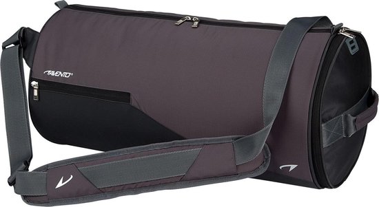 Avento Sporttas 33 Liter - Duffle - Antraciet/Zwart/Zilver