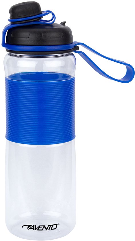 Drinkfles 0.6l Avento Twisted | Kobalt Blauw | Maat: One Size