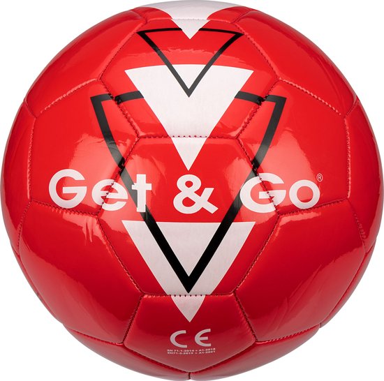 AVENTO Voetbal triangle speed rood nr 5 A vento ROOD 5