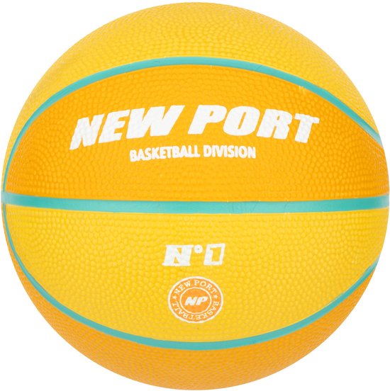 Mini Basketbal Newport Maat Geel/oranje | Maat: 1