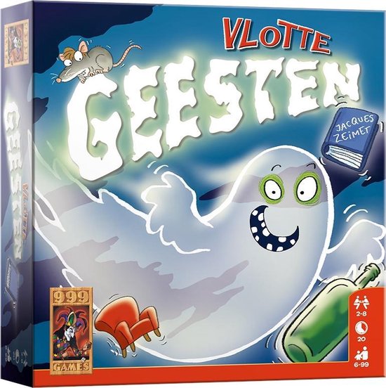 999 Games Vlotte Geesten kaartspel Nederlands