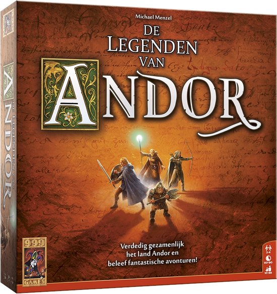 999 Games De Legenden van Andor bordspel Nederlands