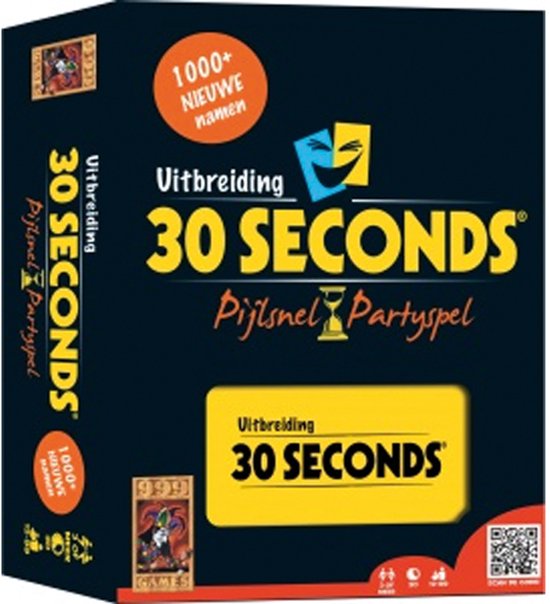 999 Games - 30 Seconds ® Uitbreiding Bordspel - Partyspel - Upgradeset met 240 kaarten
