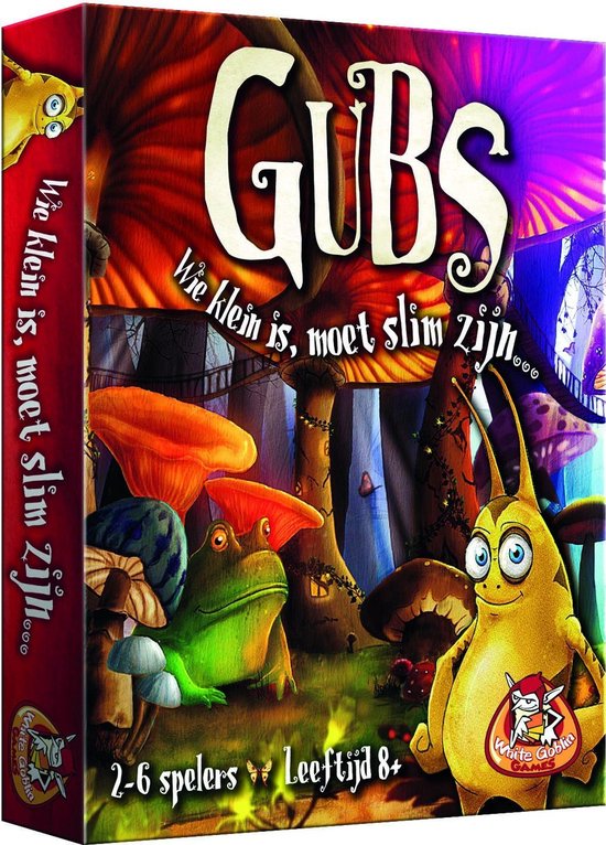 White Goblin Games - Gubs - Kaartspel - 2 tot 6 spelers - Grappig monster kaartspel - ideaal voor gezin en vakantie - Vanaf 10 jaar