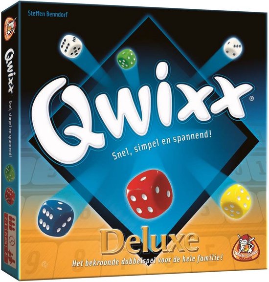 White Goblin Games Gezelschapsspel Qwixx Deluxe - Dobbelspel