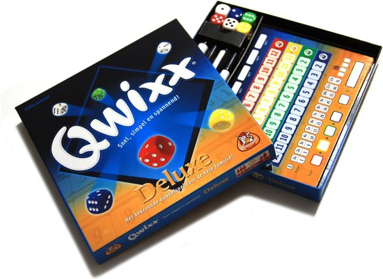 White Goblin Games Qwixx Deluxe dobbelspel Nederlands
