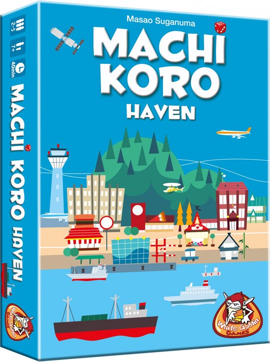 White Goblin Games Machi Koro Haven Uitbreiding - Kaartspel voor 5 spelers
