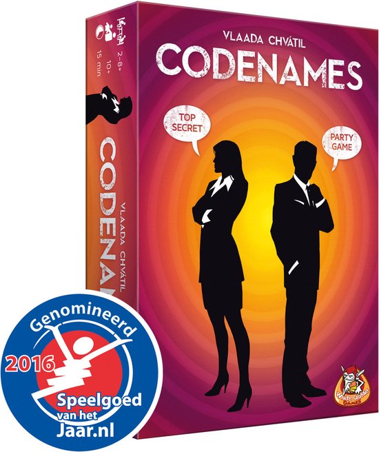 White Goblin Games Codenames - Uniek woordspel voor 2 teams - Gezelschapsspel