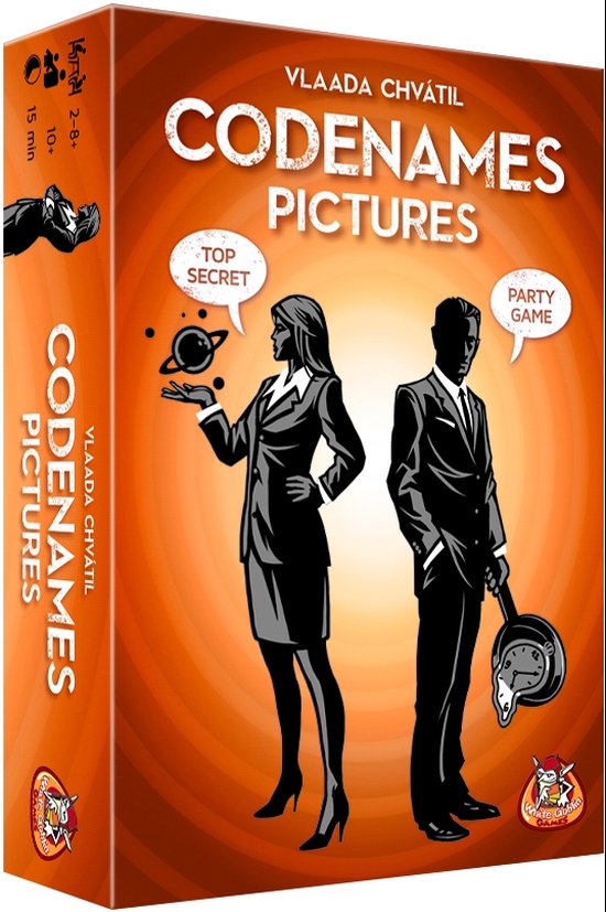 White Goblin Games Codenames Pictures partyspel Nederlands