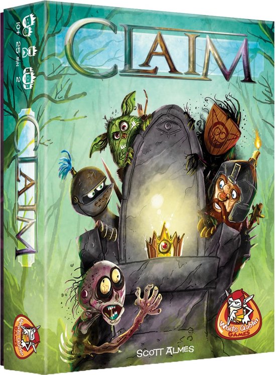 White Goblin Games Claim kaartspel Nederlands