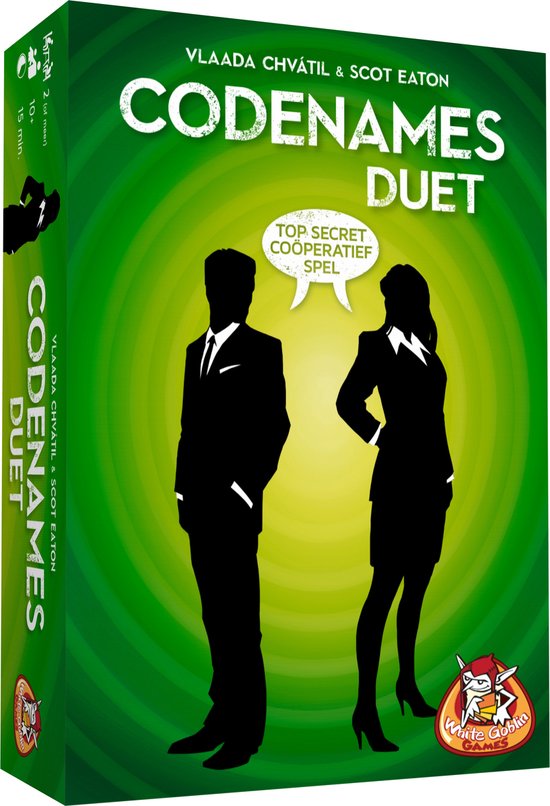 White Goblin Games Codenames Duet partyspel Nederlands